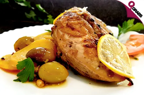 From QR15 Devour Delicious Arabic & International Food - Choose from Sandwiches, Pizza OR Dish of the Day! (Up to QR40 Value)
